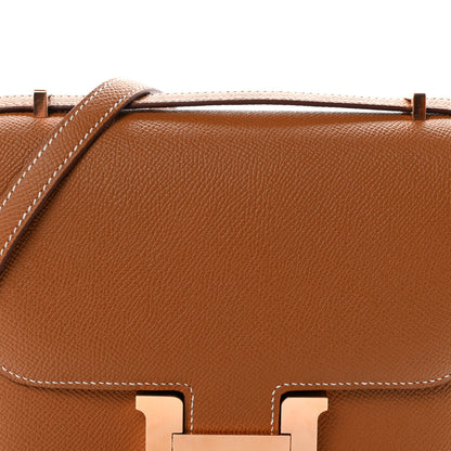 Hermes Epsom Constance 18 Gold 8 of 11