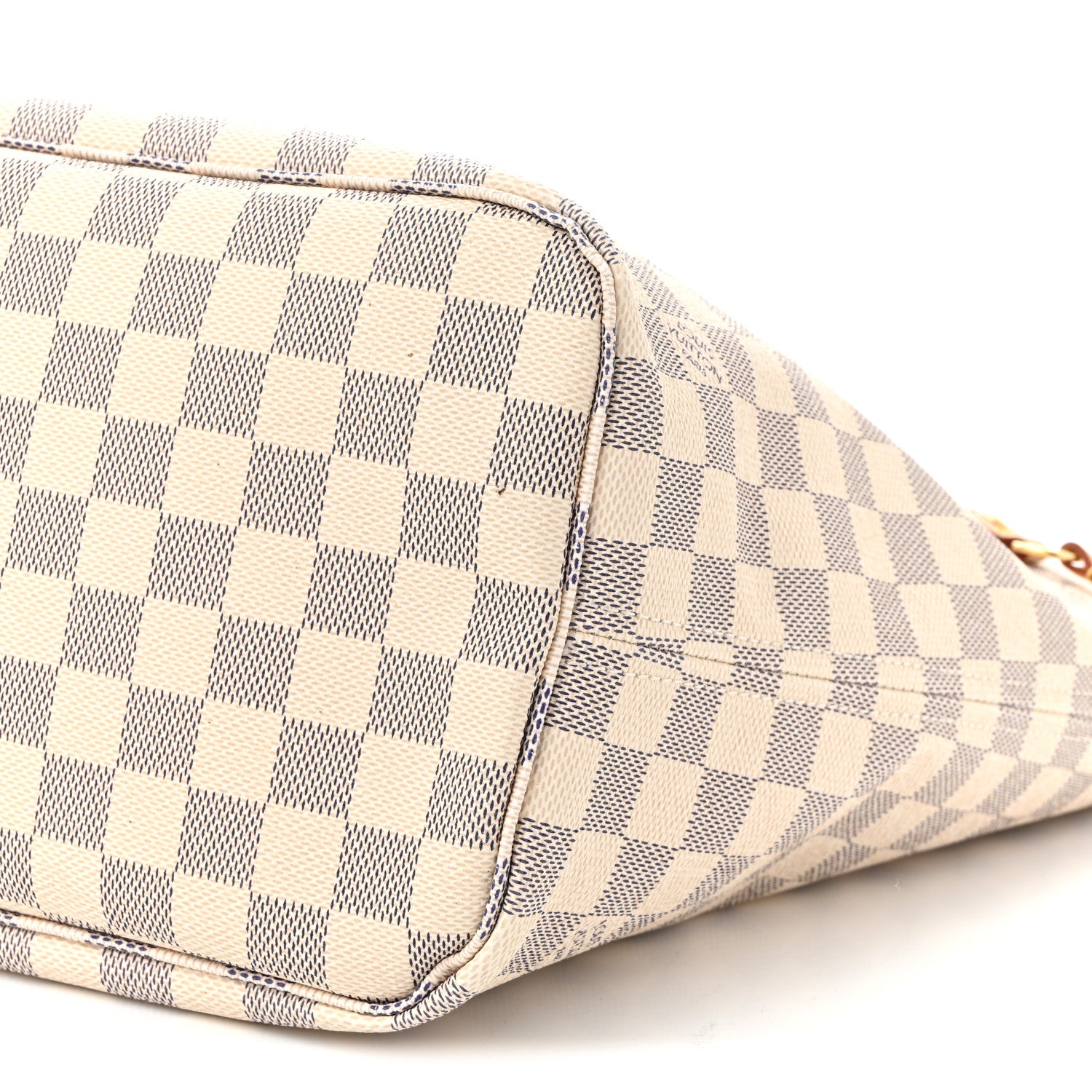 Louis Vuitton Damier Azur Neo Neverfull MM Rose Ballerine 10 of 11