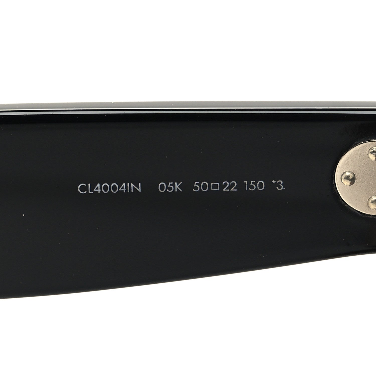 Celine Acetate Polarized Cat Eye Sunglasses CL4004IN Havana Black 6 of 7