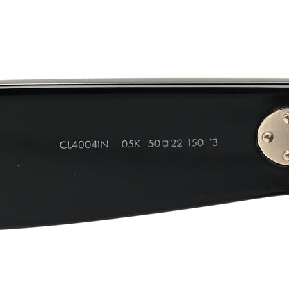 Celine Acetate Polarized Cat Eye Sunglasses CL4004IN Havana Black 6 of 7