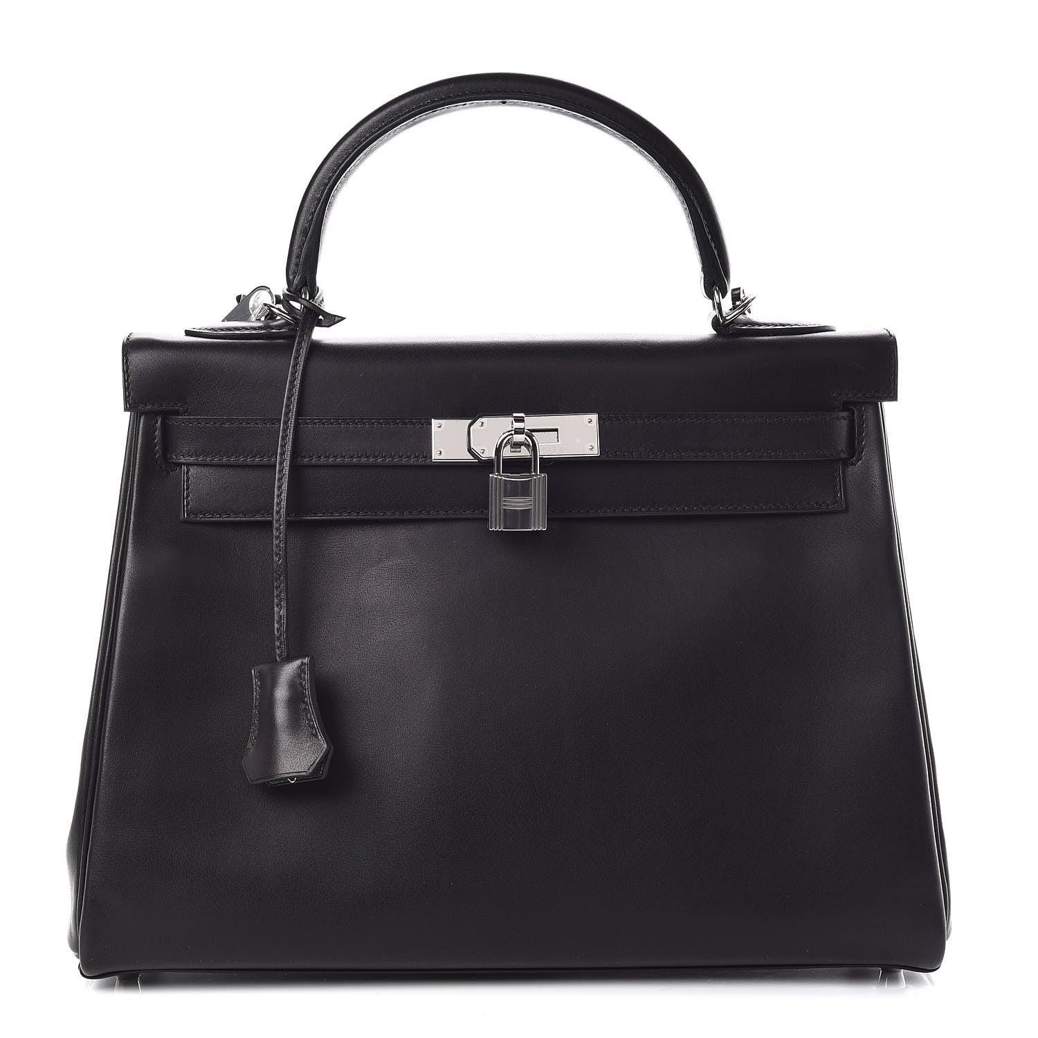 Hermes Evercalf Kelly Retourne 32 Black 1 of 42