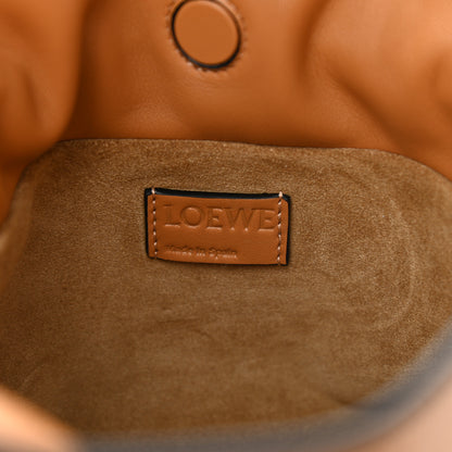 Loewe Calfskin Mini Flamenco Knot Clutch Warm Desert 6 of 10
