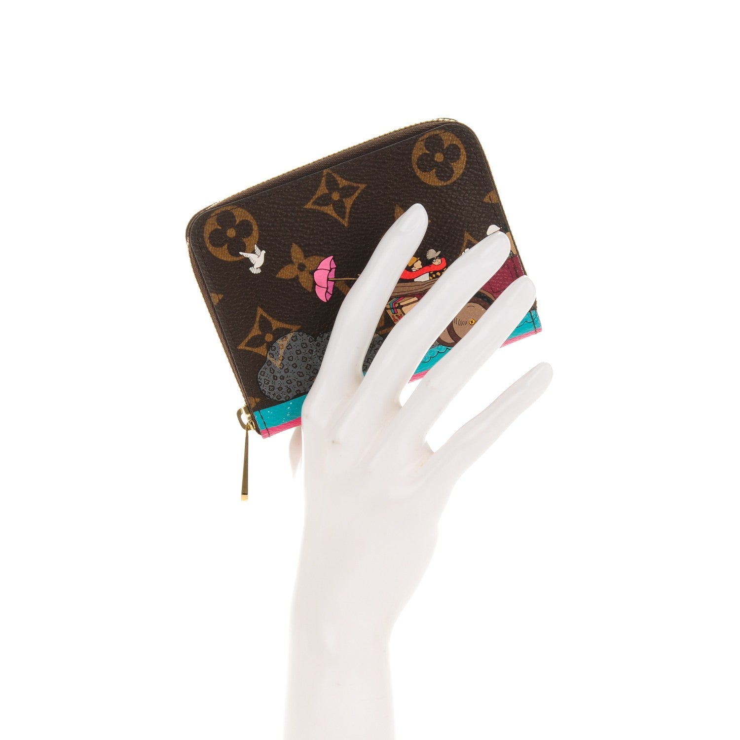 Louis Vuitton Monogram 2015 Christmas Animation Zippy Coin