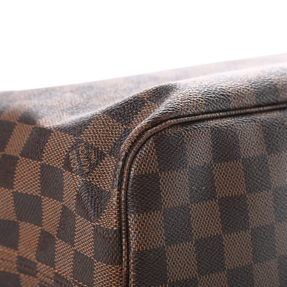 Louis Vuitton Damier Ebene Neo Neverfull MM Rose Ballerine 11 of 17