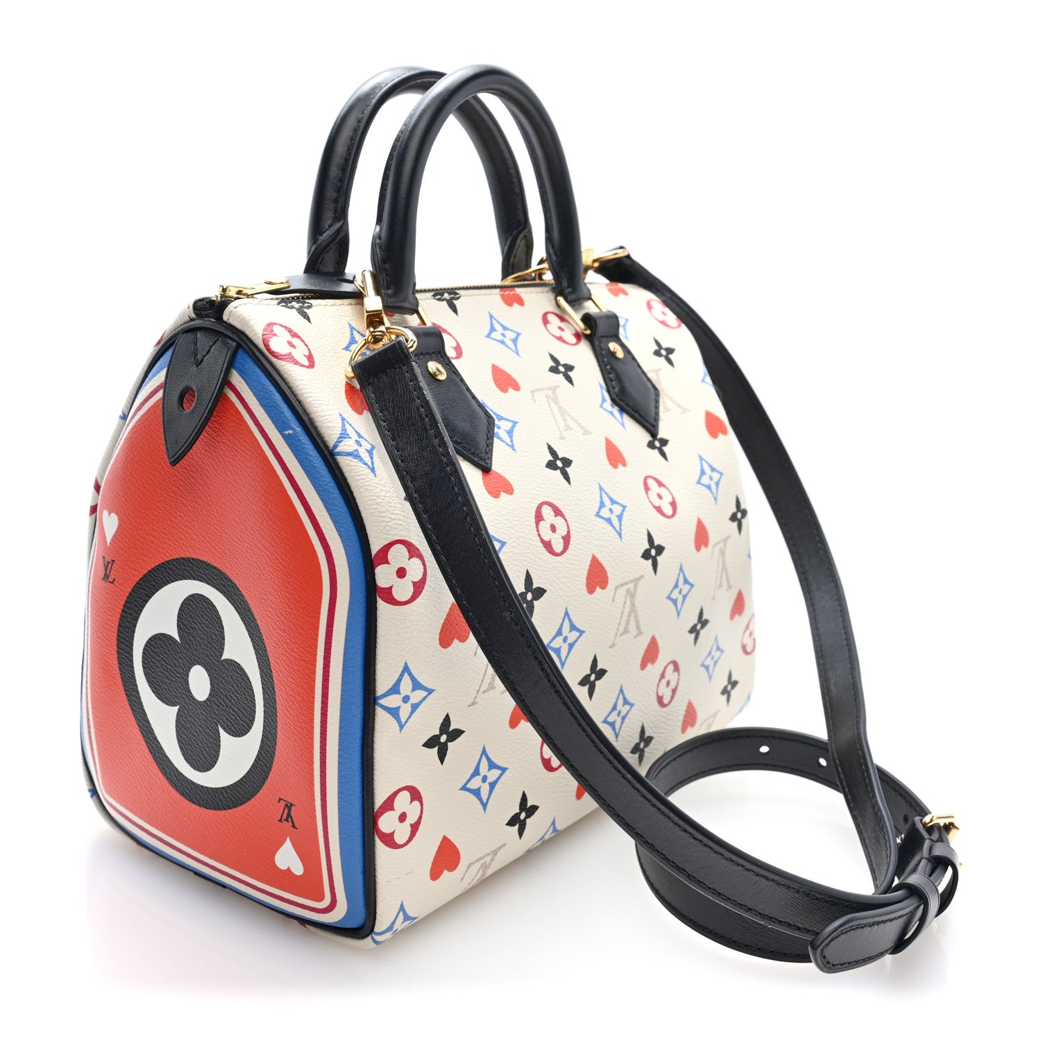 Louis Vuitton Game On Speedy Bandouliere 25 White 3 of 9