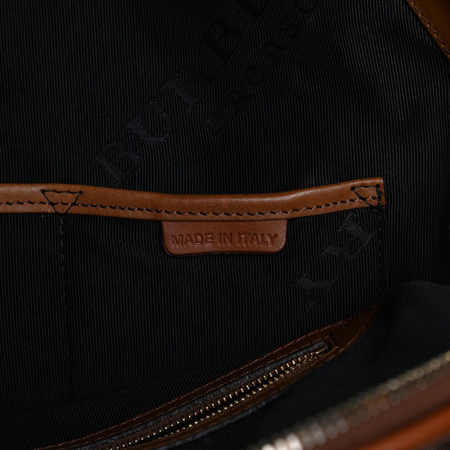 Burberry Canvas Mega Check Calfskin Medium Bloomsbury Saddle Brown 8 of 15