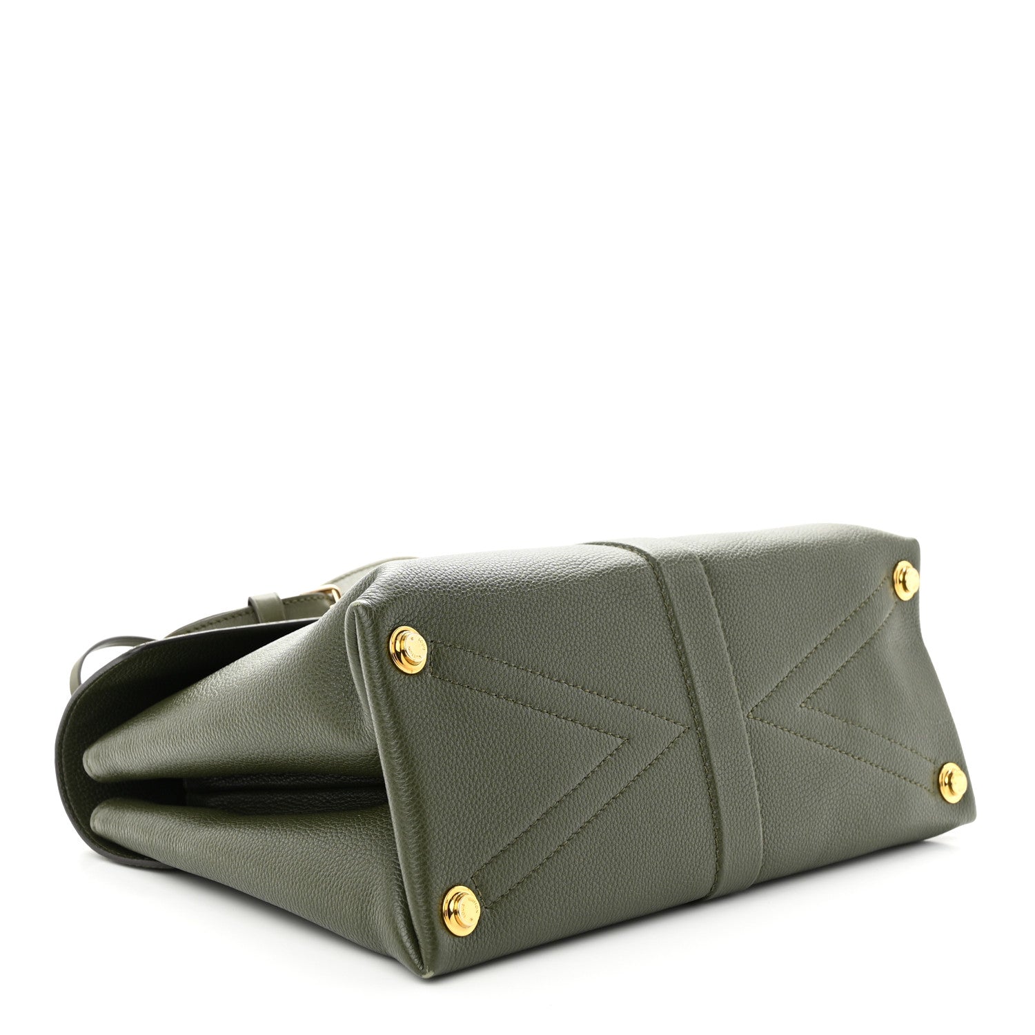 Louis Vuitton Grained Smooth Calfskin Rose Des Vents MM Khaki 4 of 10