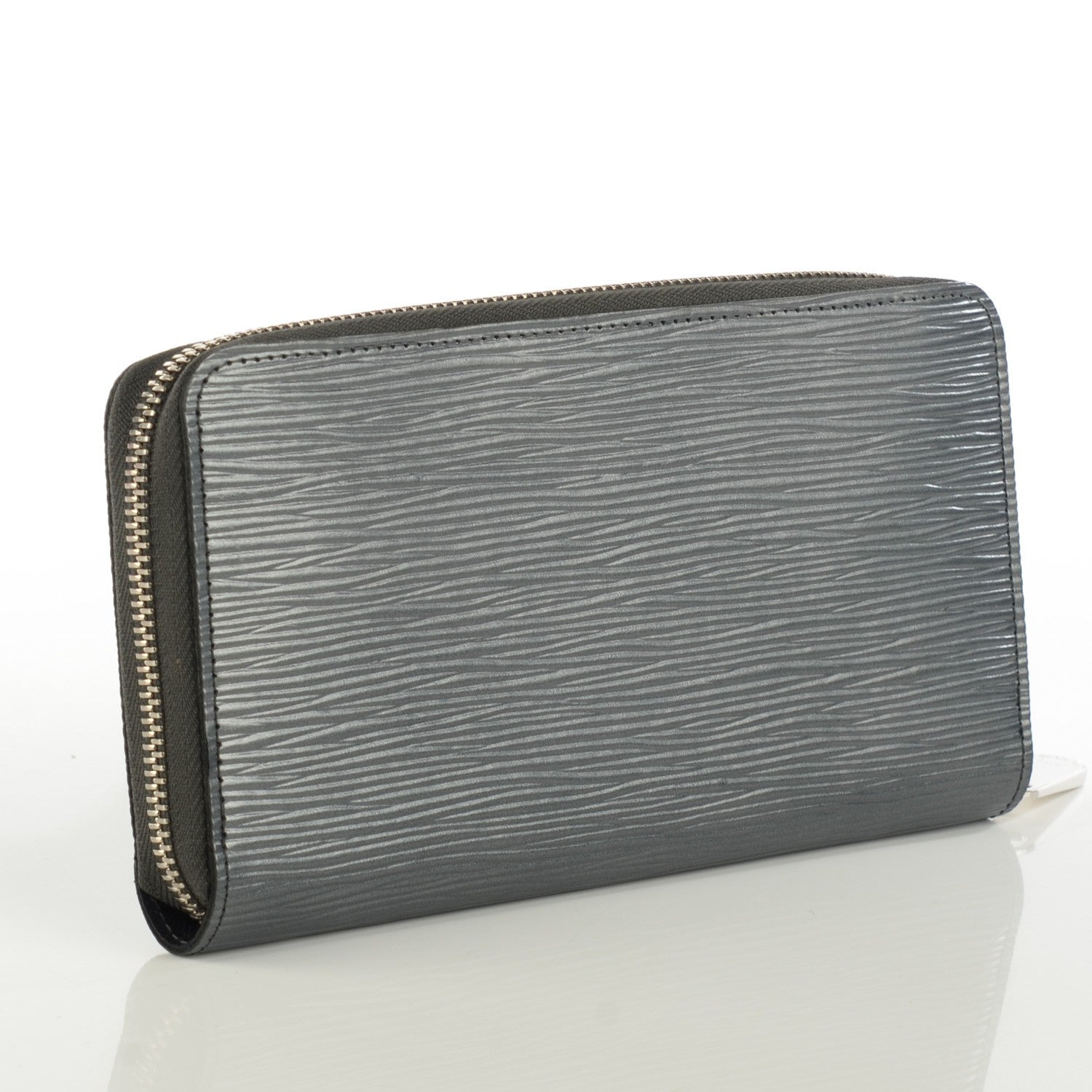 Louis Vuitton Epi Zippy Organizer Wallet Anthracite Nacre 3 of 7