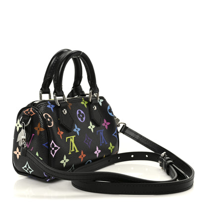 Louis Vuitton LV X TM Monogram Multicolor Nano Speedy Black 3 of 10