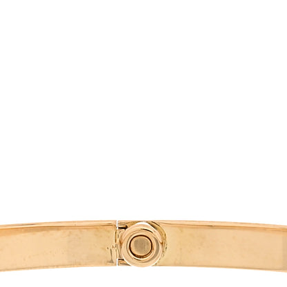 Cartier 18K Yellow Gold Small LOVE Bracelet 18 6 of 9