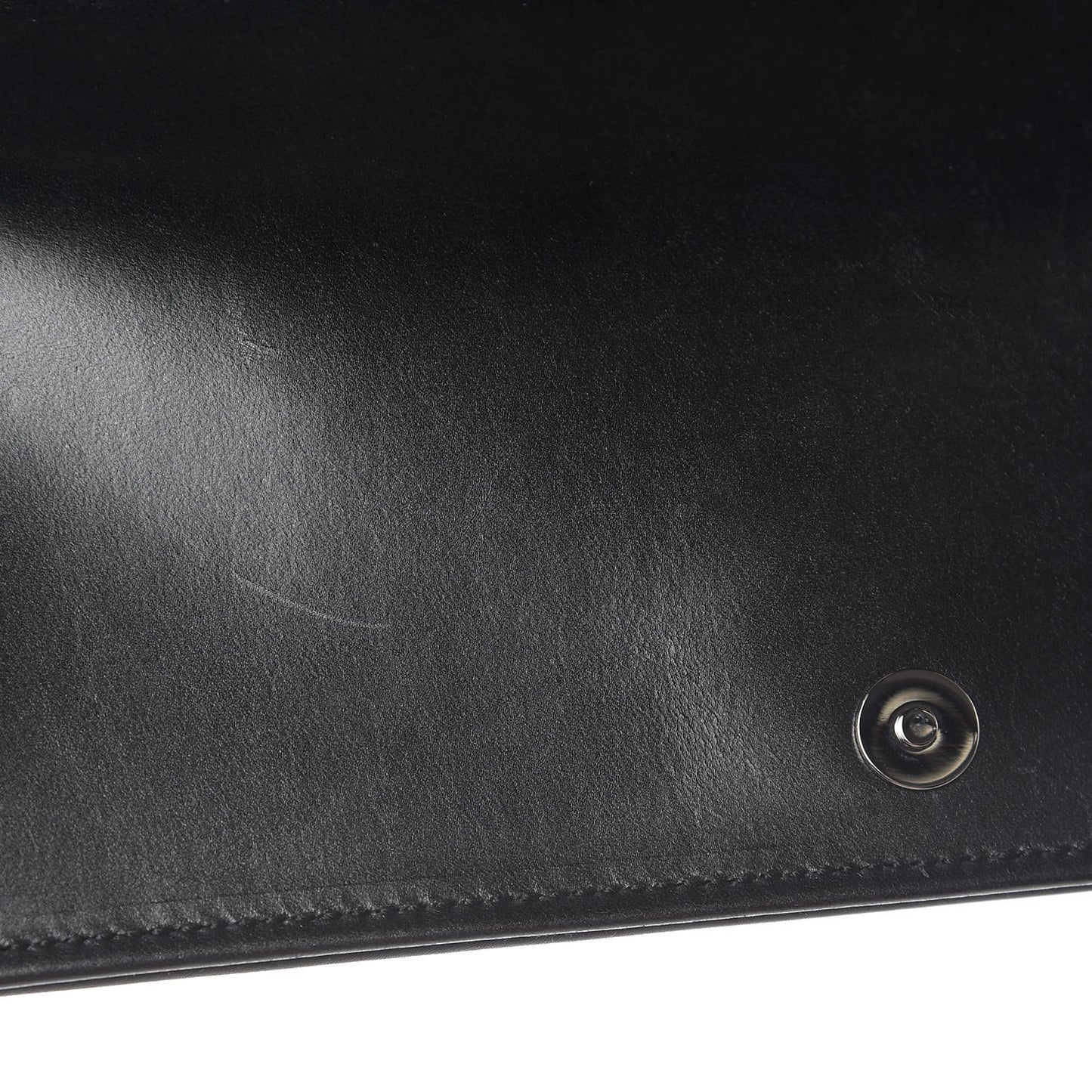 Calfskin Monogram Smoking Clutch Black