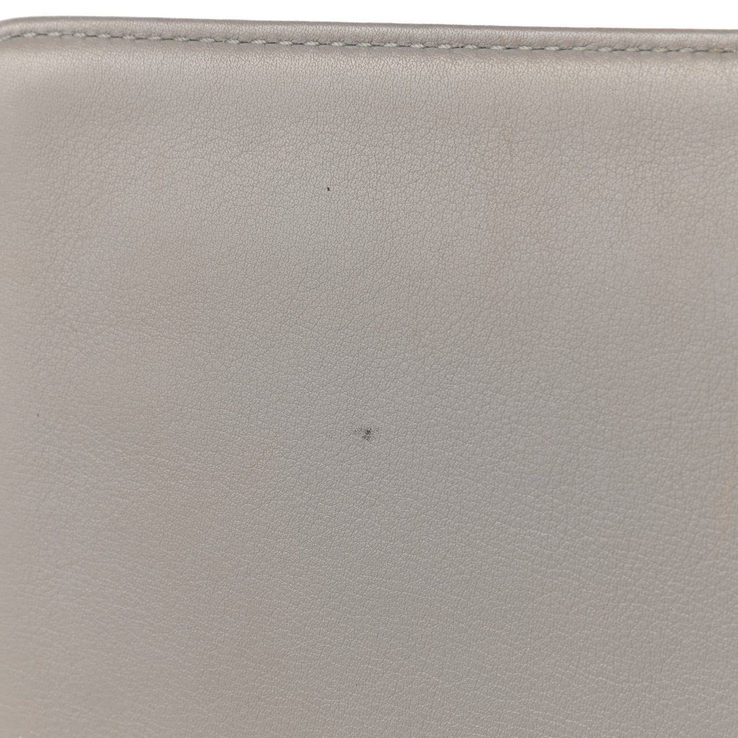 Calfskin Ombre Quilted Large Boy Flap Grey Beige