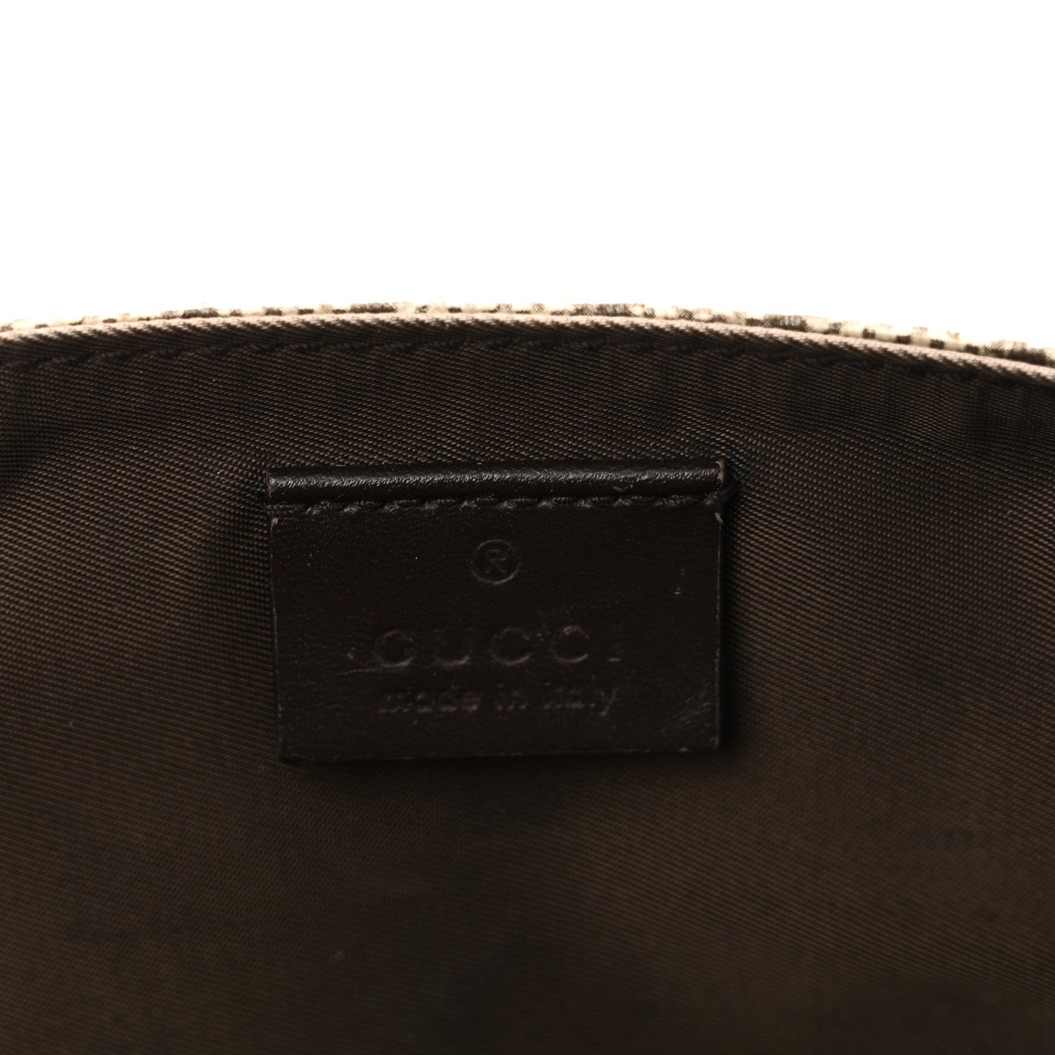 Gucci GG Plus Monogram Messenger Diaper Bag Dark Brown 6 of 10