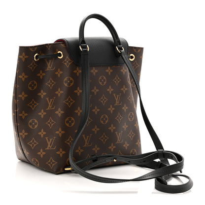 Louis Vuitton Monogram Montsouris PM Black 3 of 10