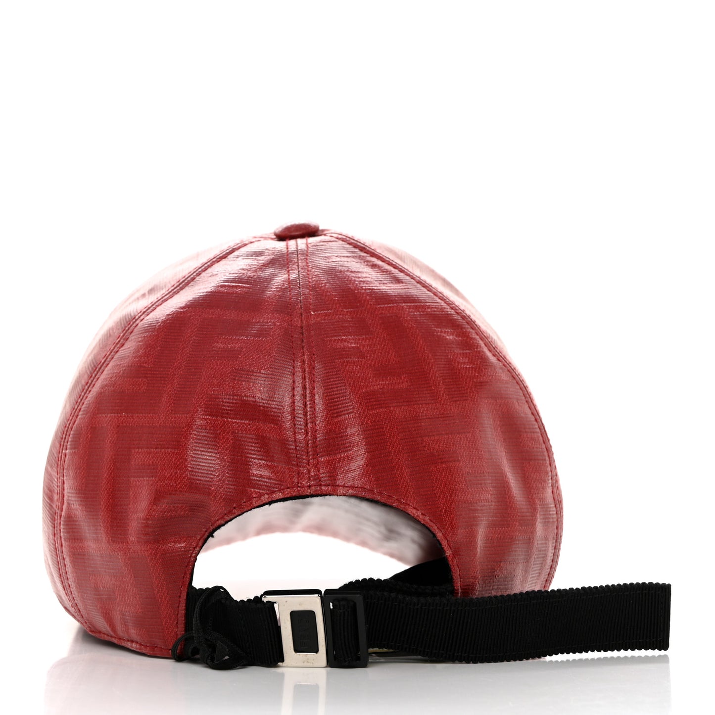 Glazed Fabric FF Baseball Hat Rosso