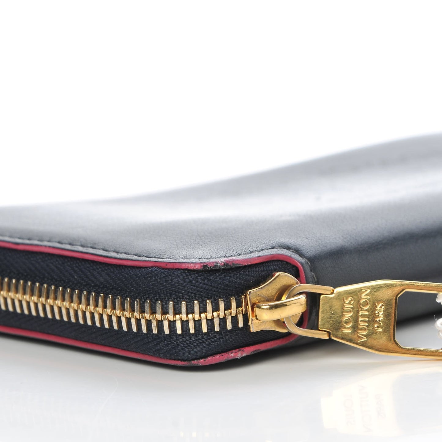 Veau Soie Iena Wallet Cobalt