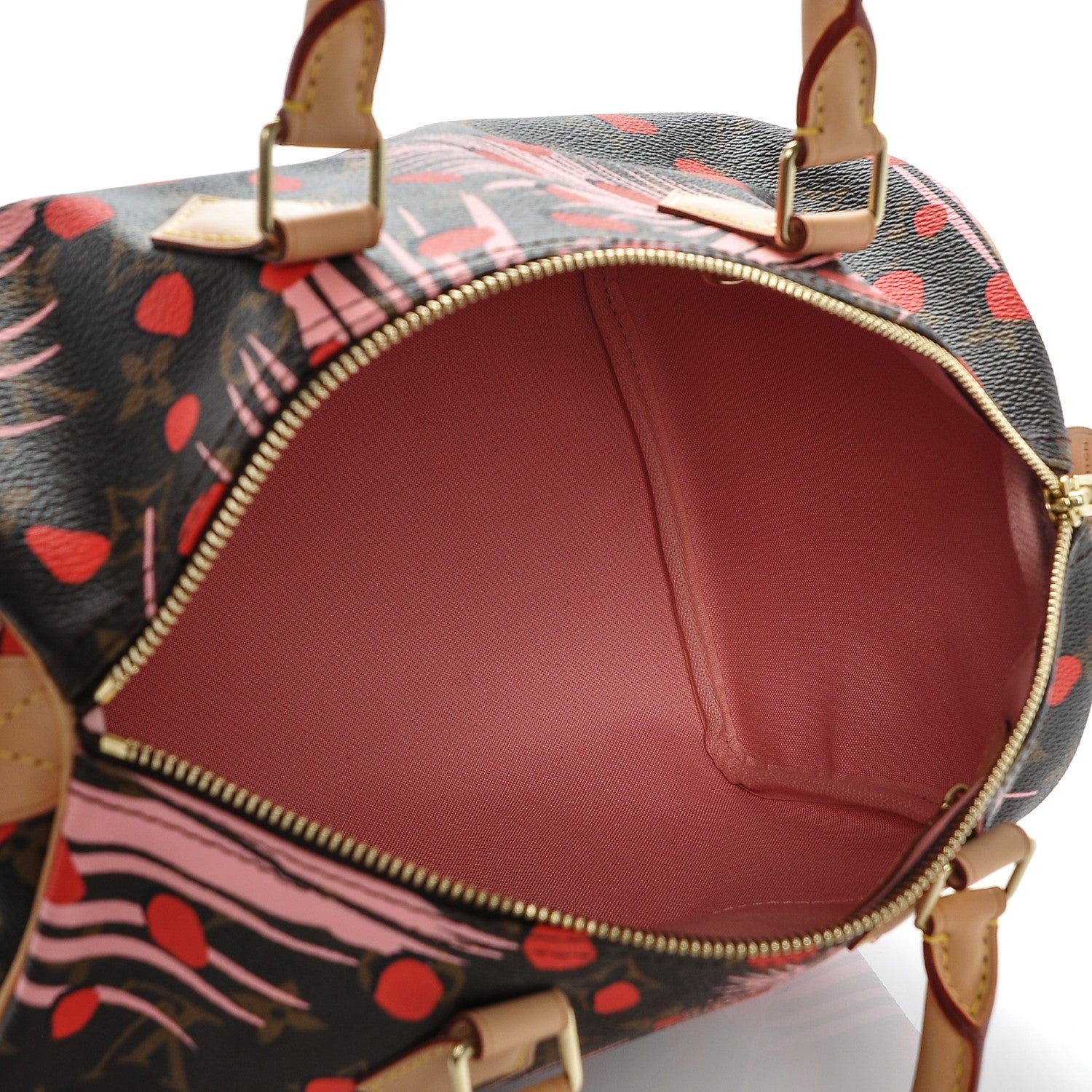 Louis Vuitton Monogram Jungle Dots Speedy 30 Sugar Pink Poppy 5 of 6
