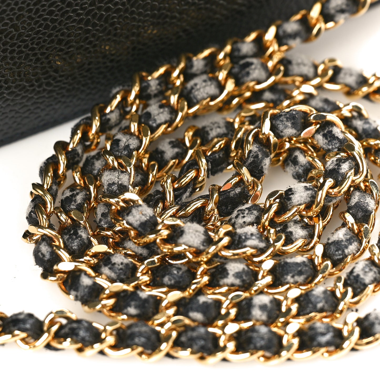 Caviar Timeless CC Wallet on Chain WOC Black