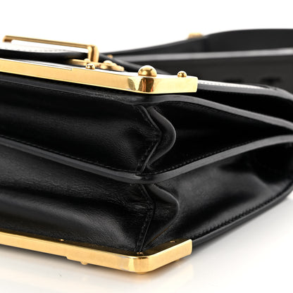 Prada City Calf Saffiano Cahier Bag Black 9 of 11