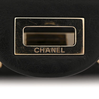 Chanel Calfskin CC Punk 2.55 Reissue 224 Flap Black 12 of 14