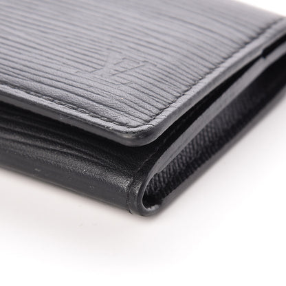 Louis Vuitton Epi Business Card Holder Black 10 of 10
