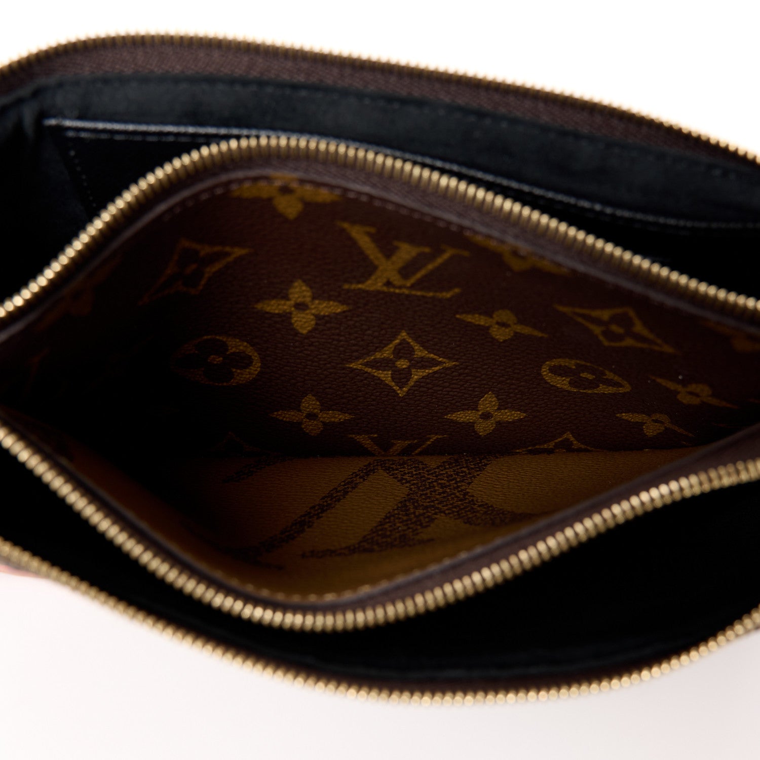 Louis Vuitton Reverse Monogram Giant Double Zip Pochette 7 of 12