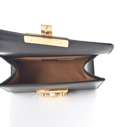 Gucci Calfskin Small Padlock Shoulder Bag Black 6 of 8