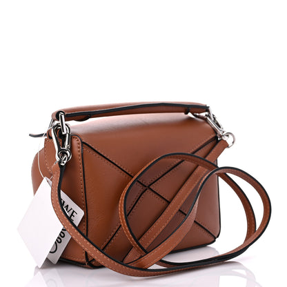 Loewe Calfskin Mini Puzzle Bag Tan 3 of 9