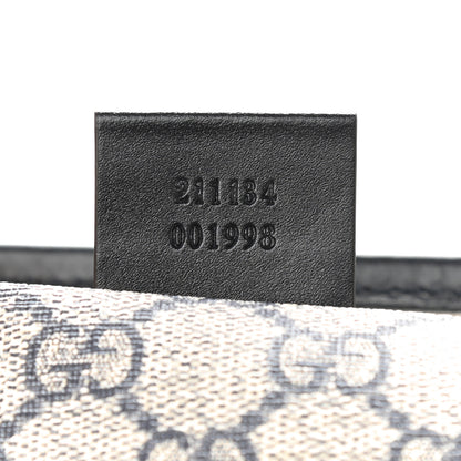 Gucci GG Plus Monogram Medium Signature Web Loop Tote Navy 8 of 10