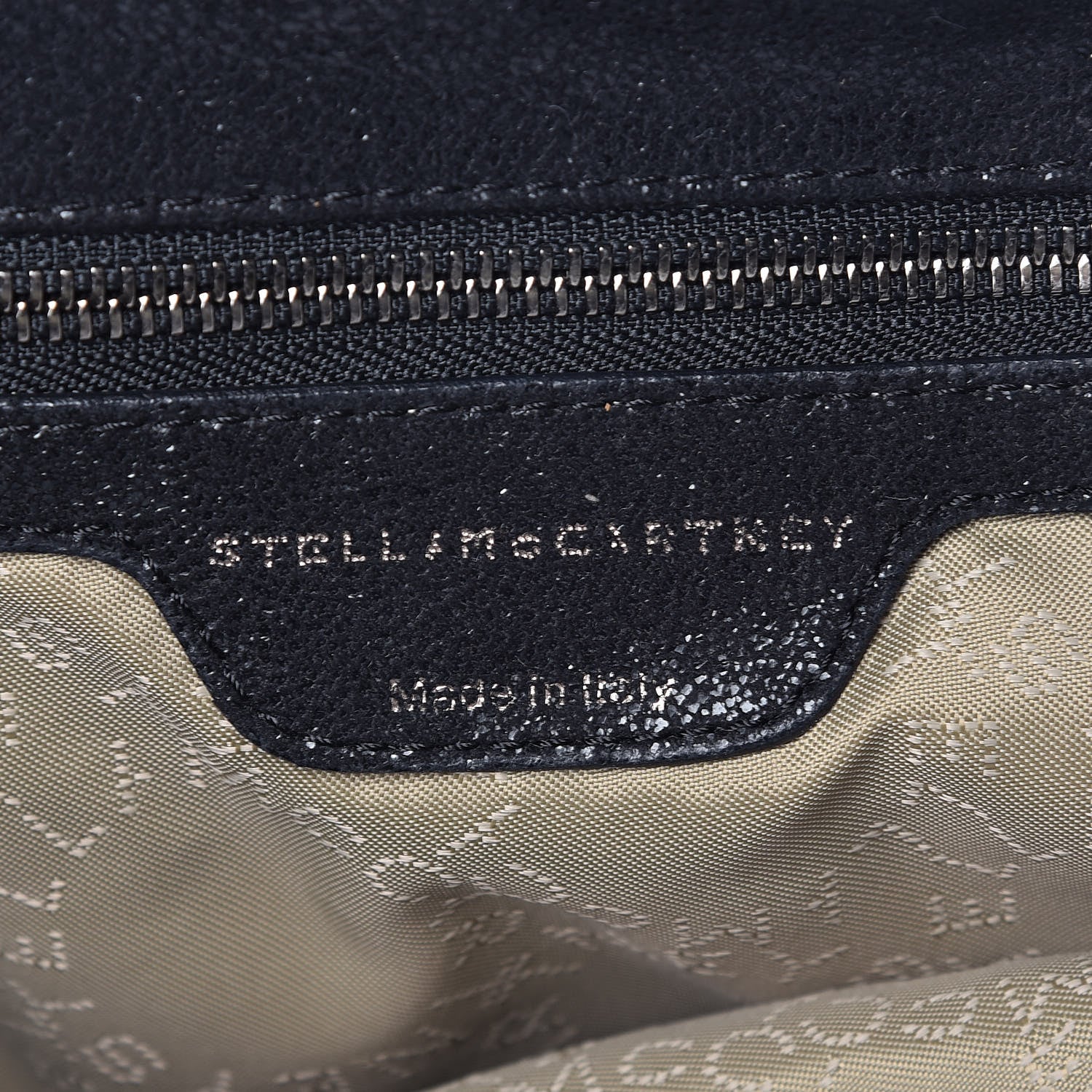 Stella McCartney Shaggy Deer Falabella Fold Over Tote Black 6 of 10