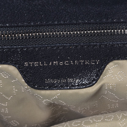 Stella McCartney Shaggy Deer Falabella Fold Over Tote Black 6 of 10