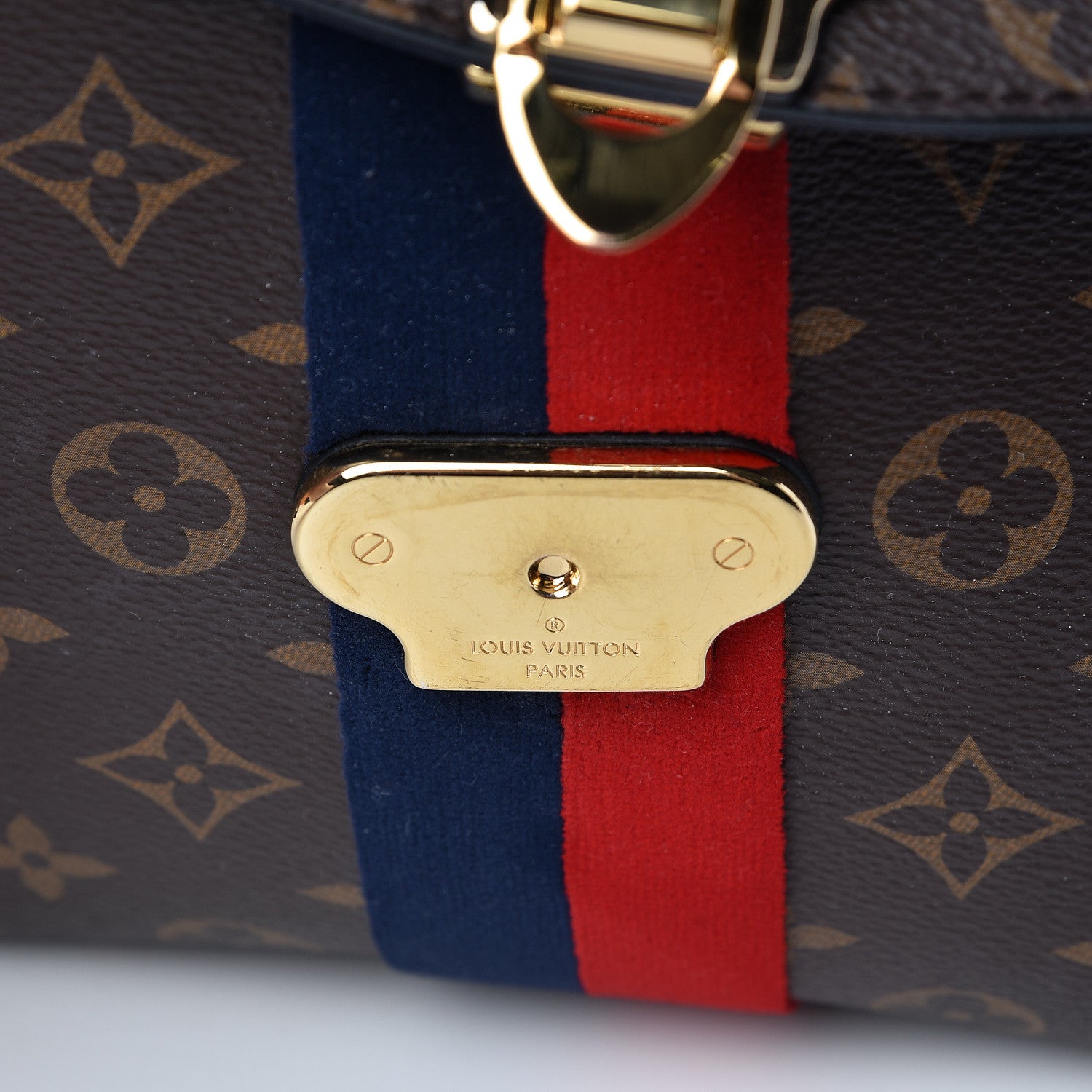 Louis Vuitton Monogram Georges BB Marine Cherry 8 of 12