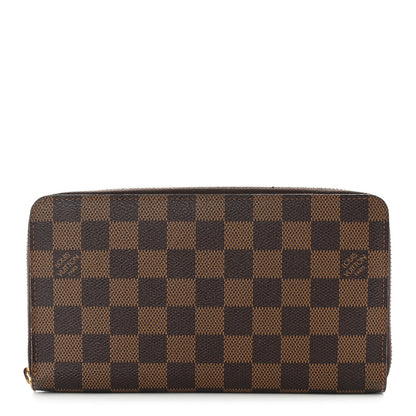 Louis Vuitton Damier Ebene Zippy Organizer Wallet 1 of 12