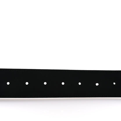 Gucci Textured Calfskin Double G 40mm Belt 80 32 Black 4 of 5