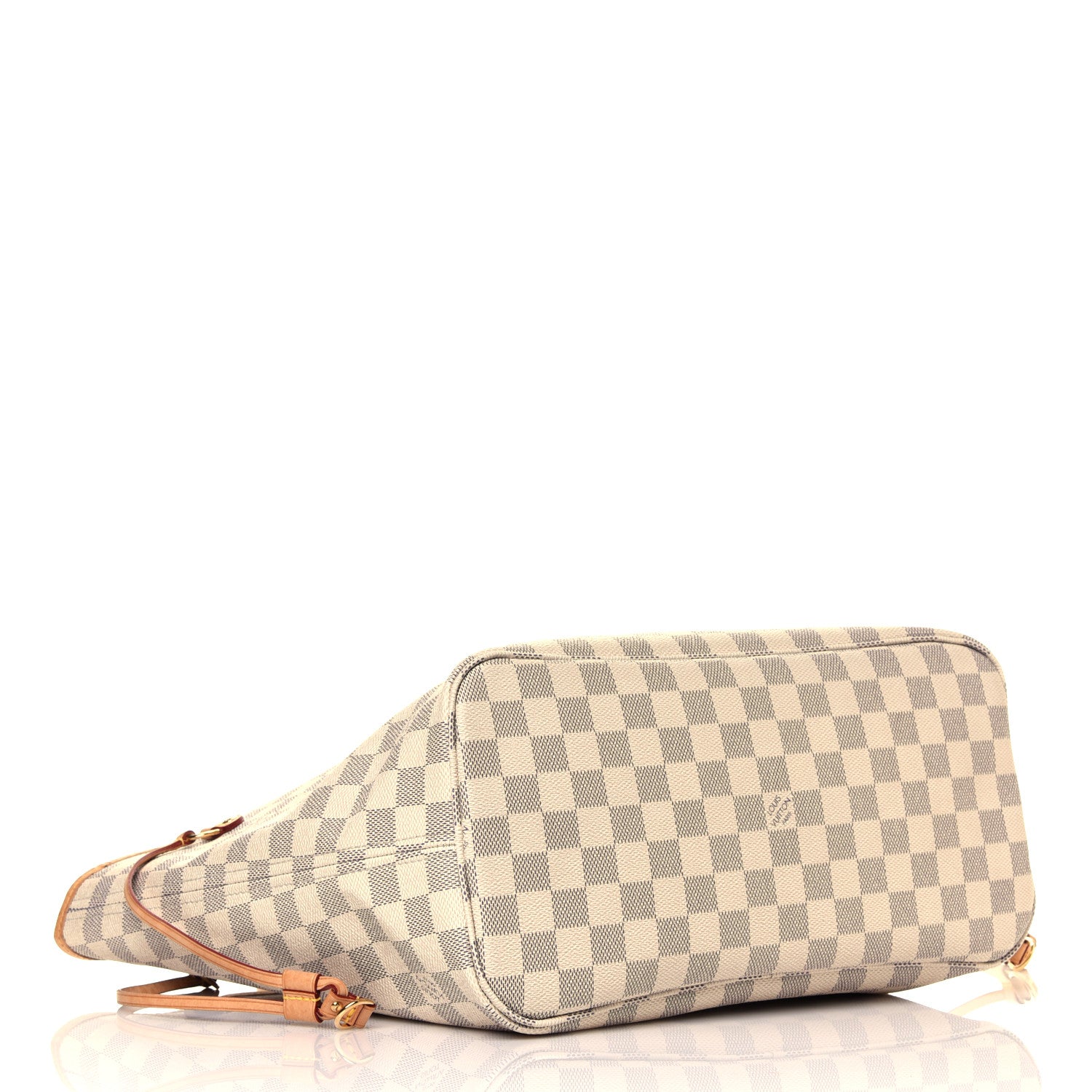 Louis Vuitton Damier Azur Neo Neverfull MM Rose Ballerine 4 of 13