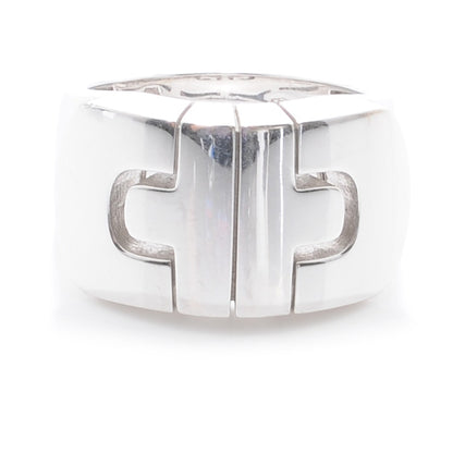 Bulgari BVLGARI 18k White Gold Parentesi Ring 7.5 3 of 6