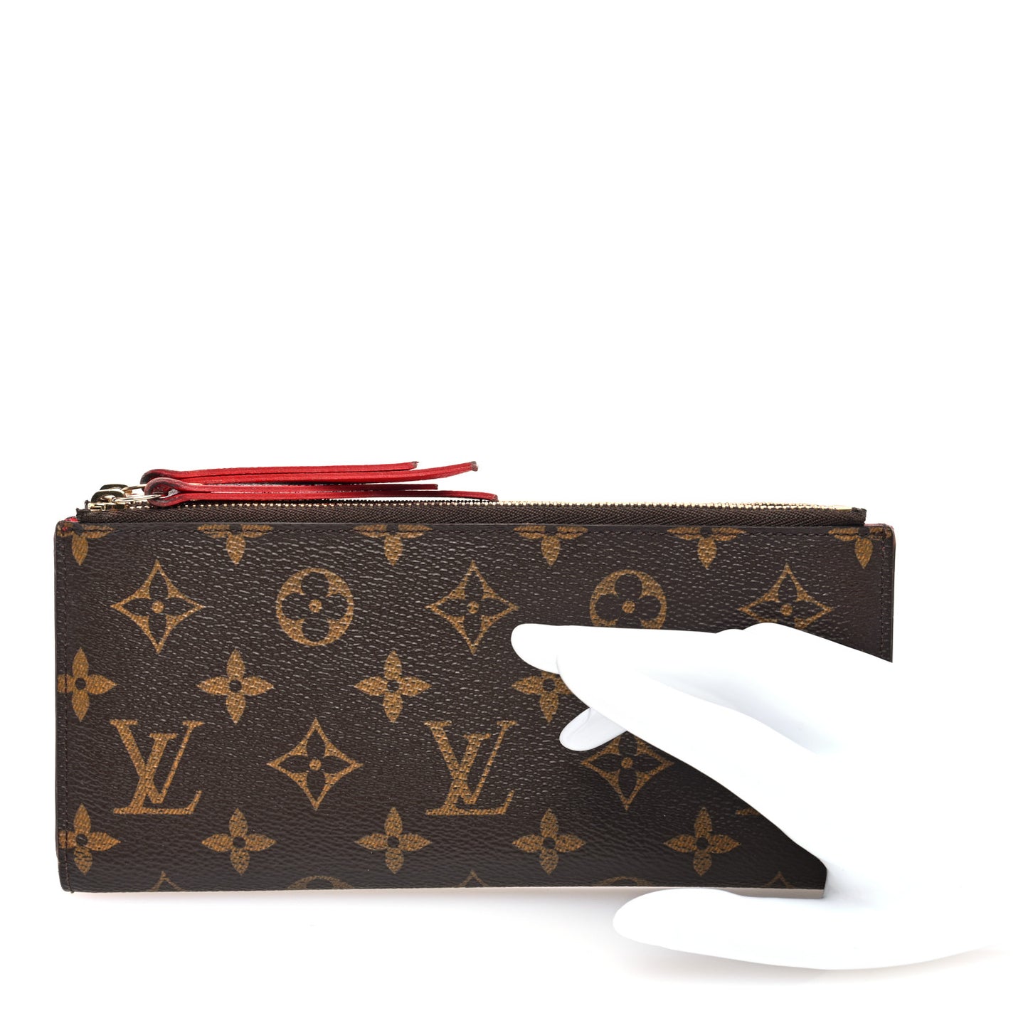 Monogram Adele Wallet Coquelicot