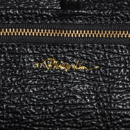 3.1 Phillip Lim 3.1 Leather Large Pashli Satchel Black 8 of 9
