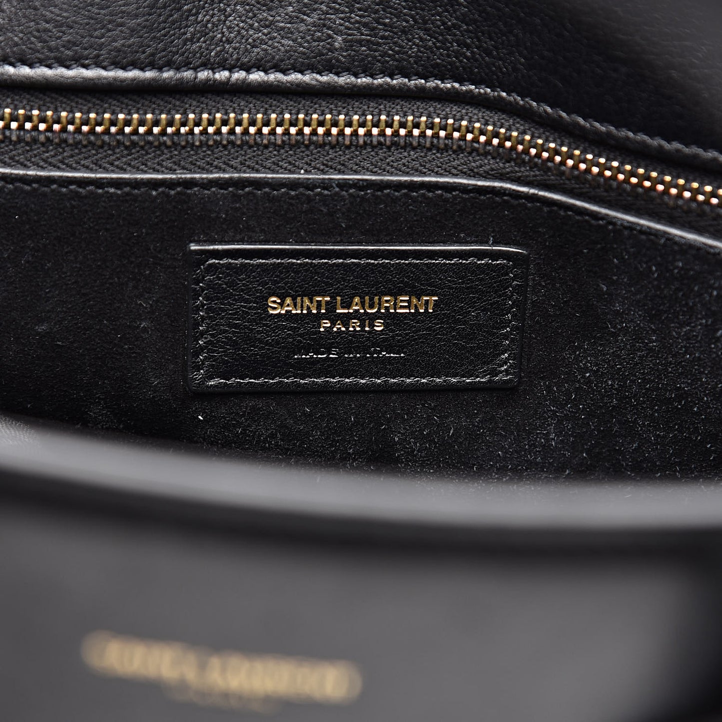 Calfskin Small Sac De Jour Black
