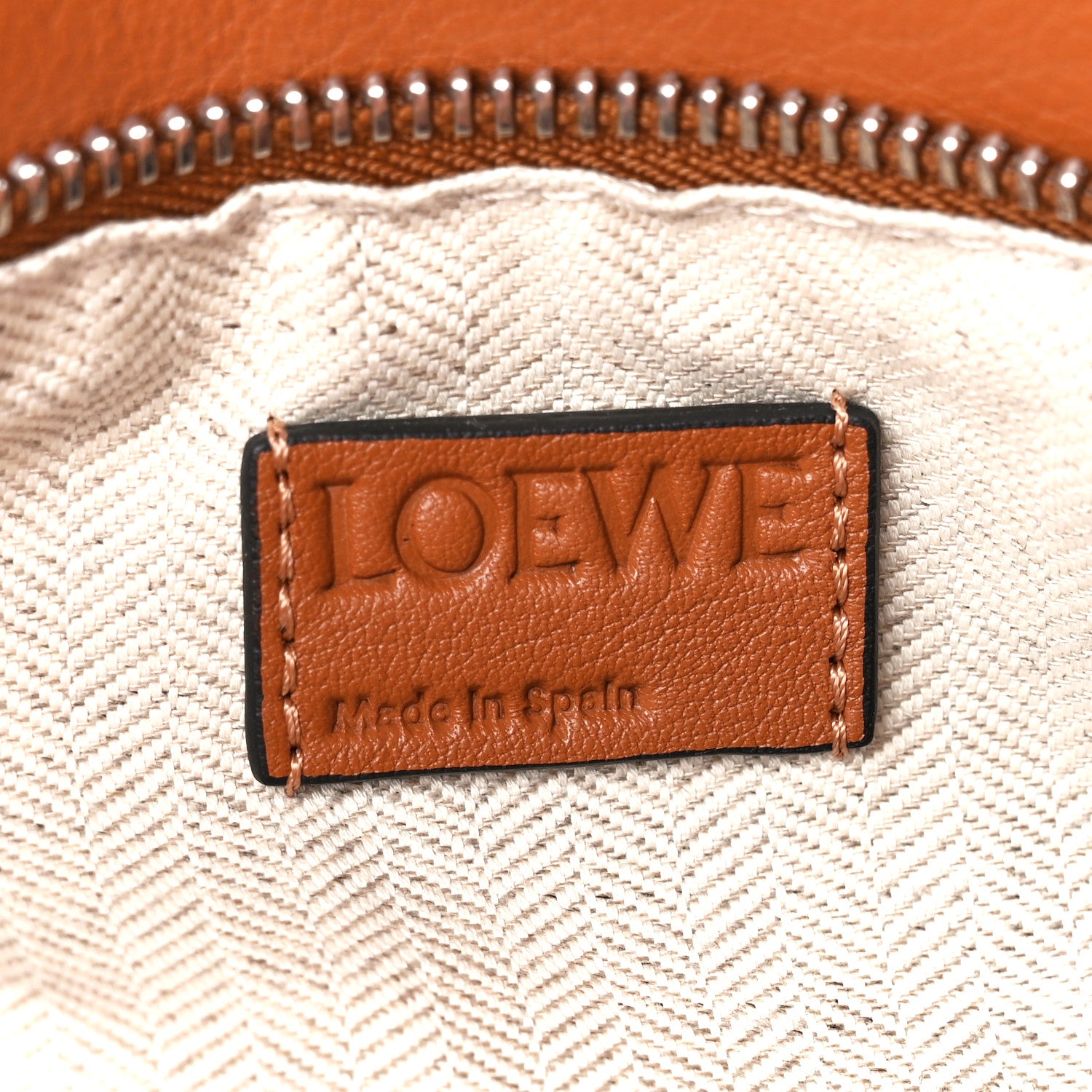 Loewe Calfskin Small Puzzle Bag Tan 6 of 10