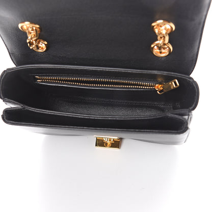 Celine Shiny Calfskin Small C Bag Black 4 of 7