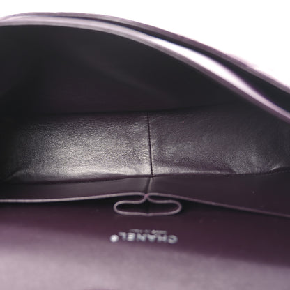 Chanel Lambskin Quilted Maxi Double Flap Plum 5 of 10