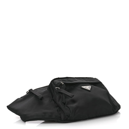 Prada Tessuto Nylon Saffiano Belt Bag Black 4 of 11