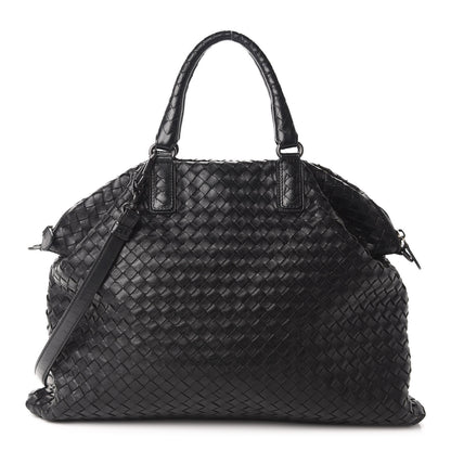 Bottega Veneta Nappa Intrecciato Medium Convertible Tote Black 1 of 11