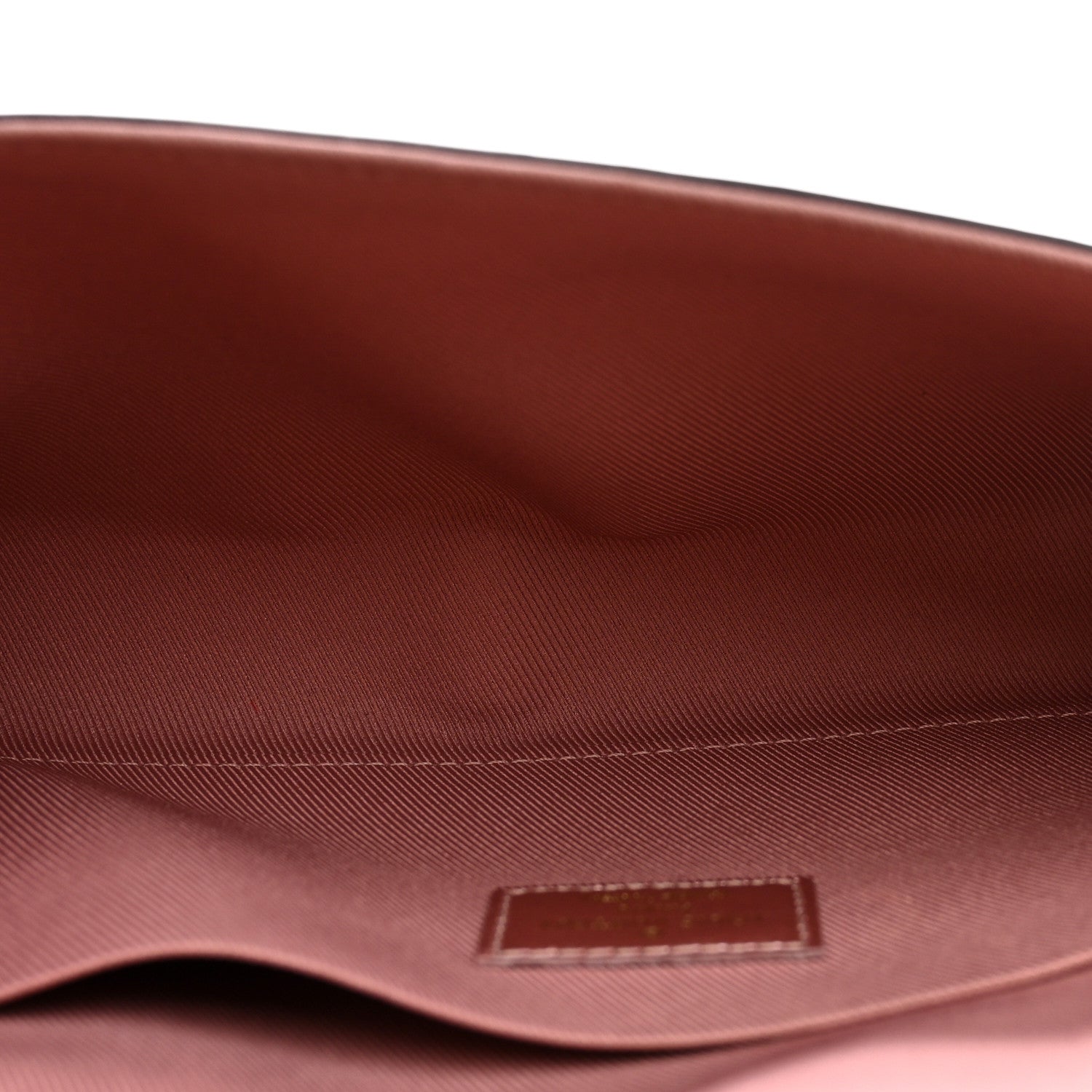 Louis Vuitton Vernis Pochette Felicie Chain Wallet Metallic Pale Pink 6 of 12