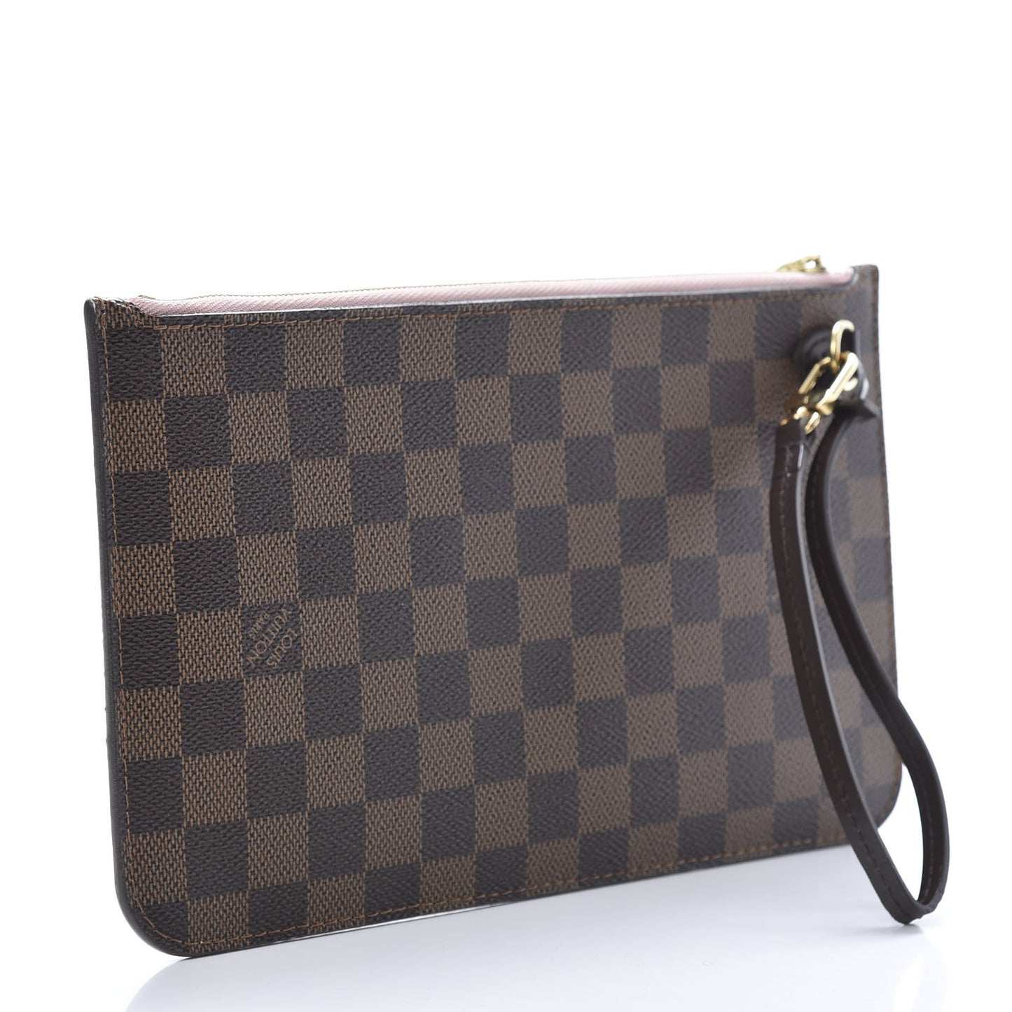 Damier Ebene Neverfull MM GM Pochette Rose Ballerine