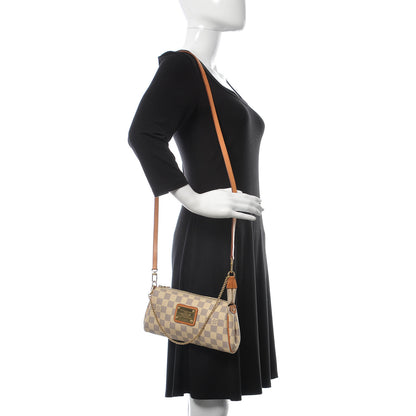 Louis Vuitton Damier Azur Eva Clutch 2 of 11