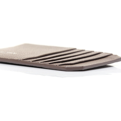 Saint Laurent Grained Calfskin 5 Fragments Zip Pouch Card Holder Taupe 7 of 11