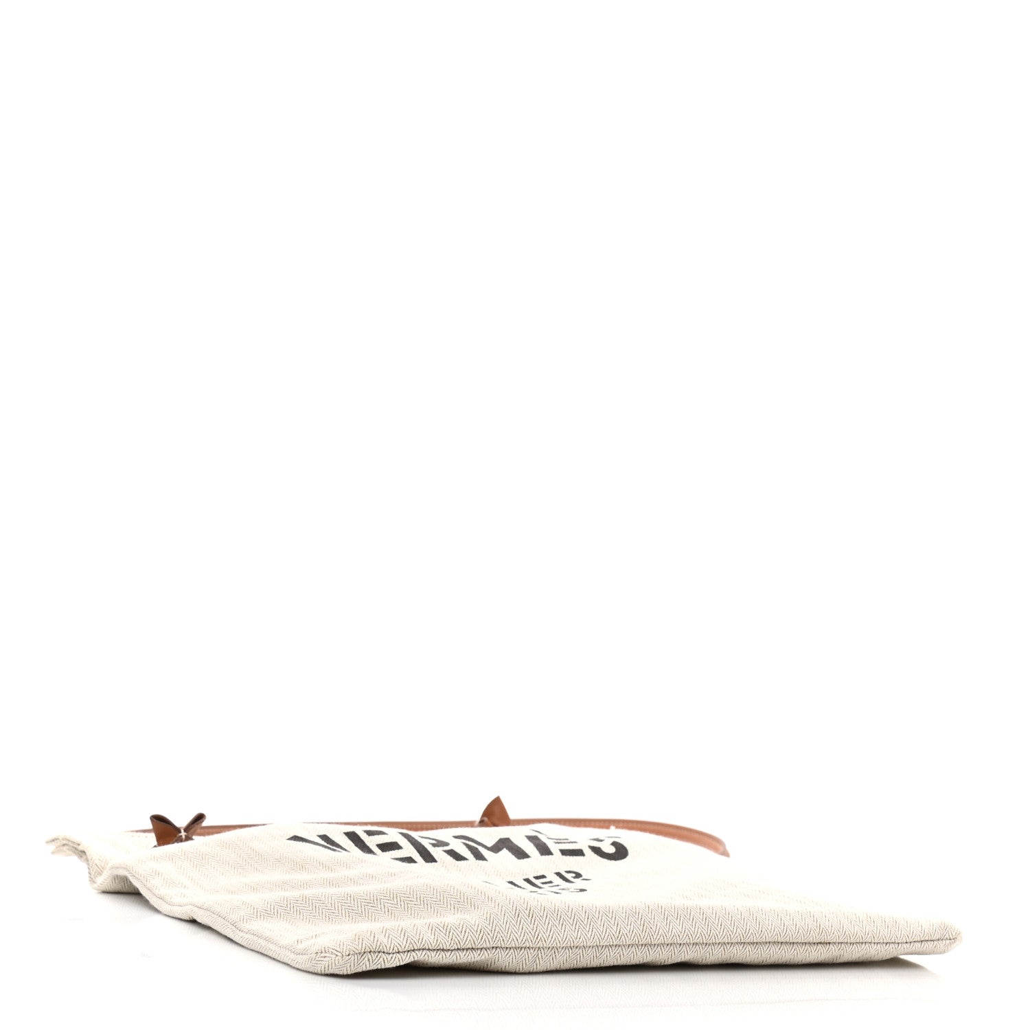 Hermes Canvas Swift Aline Grooming Bag Gold 3 of 6