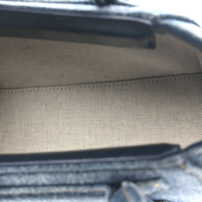 Givenchy Denim Mini Lock Antigona Shoulder Bag Blue 5 of 9